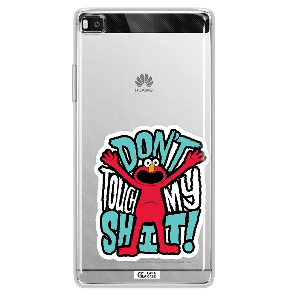 A Cartoon Character With Arms Up Huawei P8 Clear Tpu Case