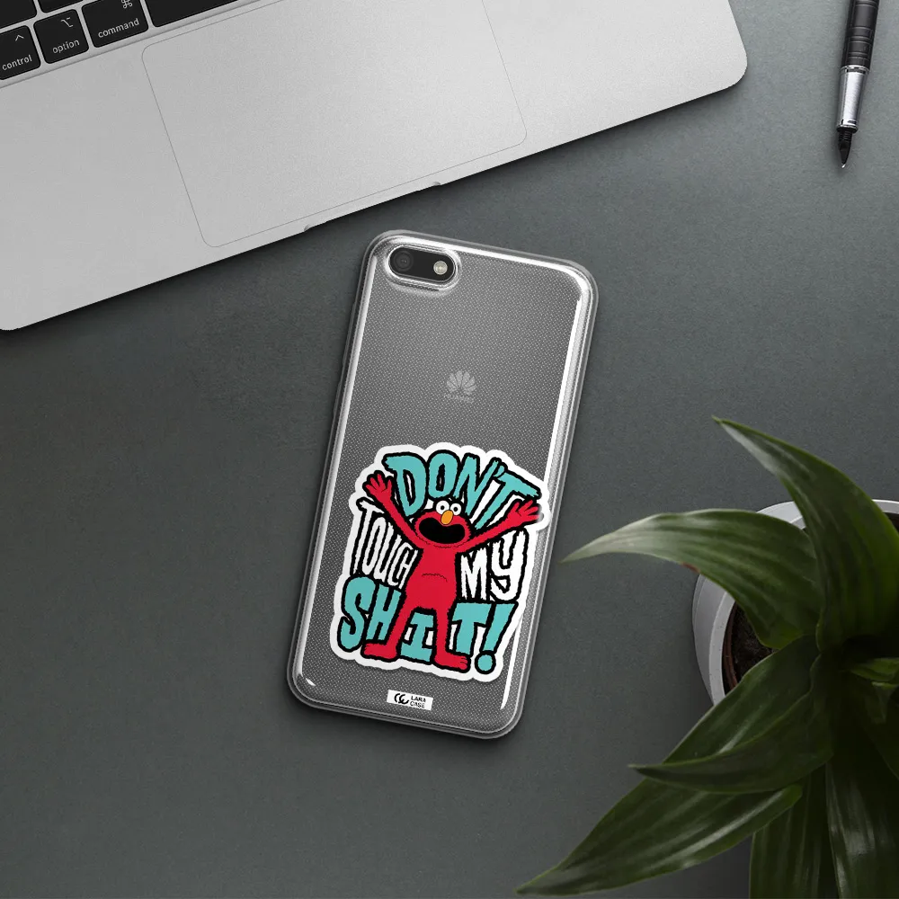 A Cartoon Character With Arms Up Huawei Y5 2018 Clear Tpu Case