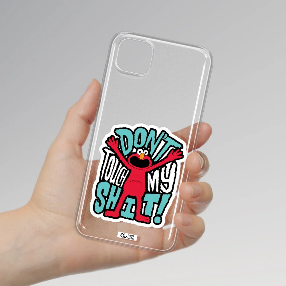 A Cartoon Character With Arms Up Huawei Y5P Clear Tpu Case