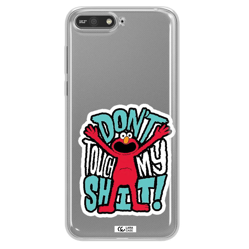 A Cartoon Character With Arms Up Huawei Y6 2018 Clear Tpu Case