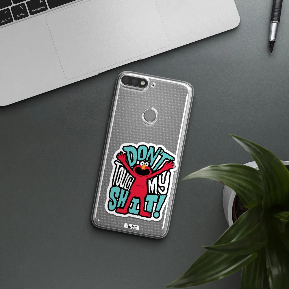 A Cartoon Character With Arms Up Huawei Y7 Prime 2018 Clear Tpu Case