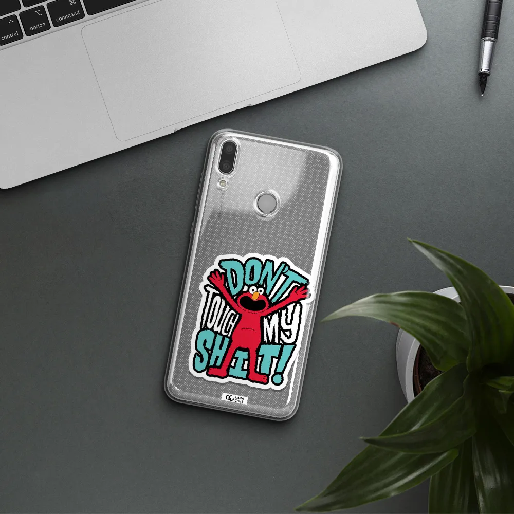 A Cartoon Character With Arms Up Huawei Y9 2019 Clear Tpu Case