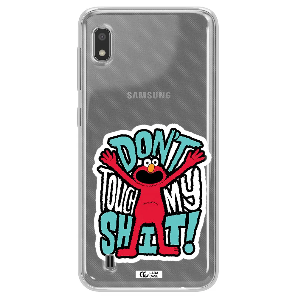 A Cartoon Character With Arms Up Samsung A10 Clear Tpu Case