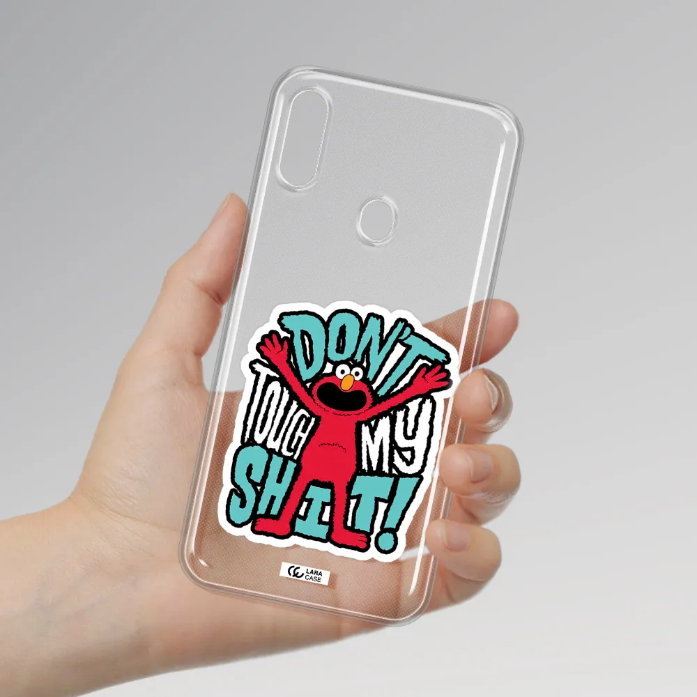 A Cartoon Character With Arms Up Samsung A11 Clear Tpu Case