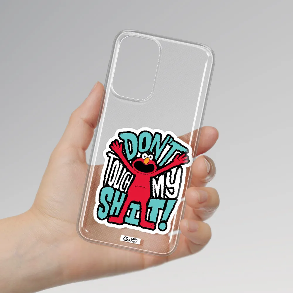 A Cartoon Character With Arms Up Samsung A33 Clear Tpu Case
