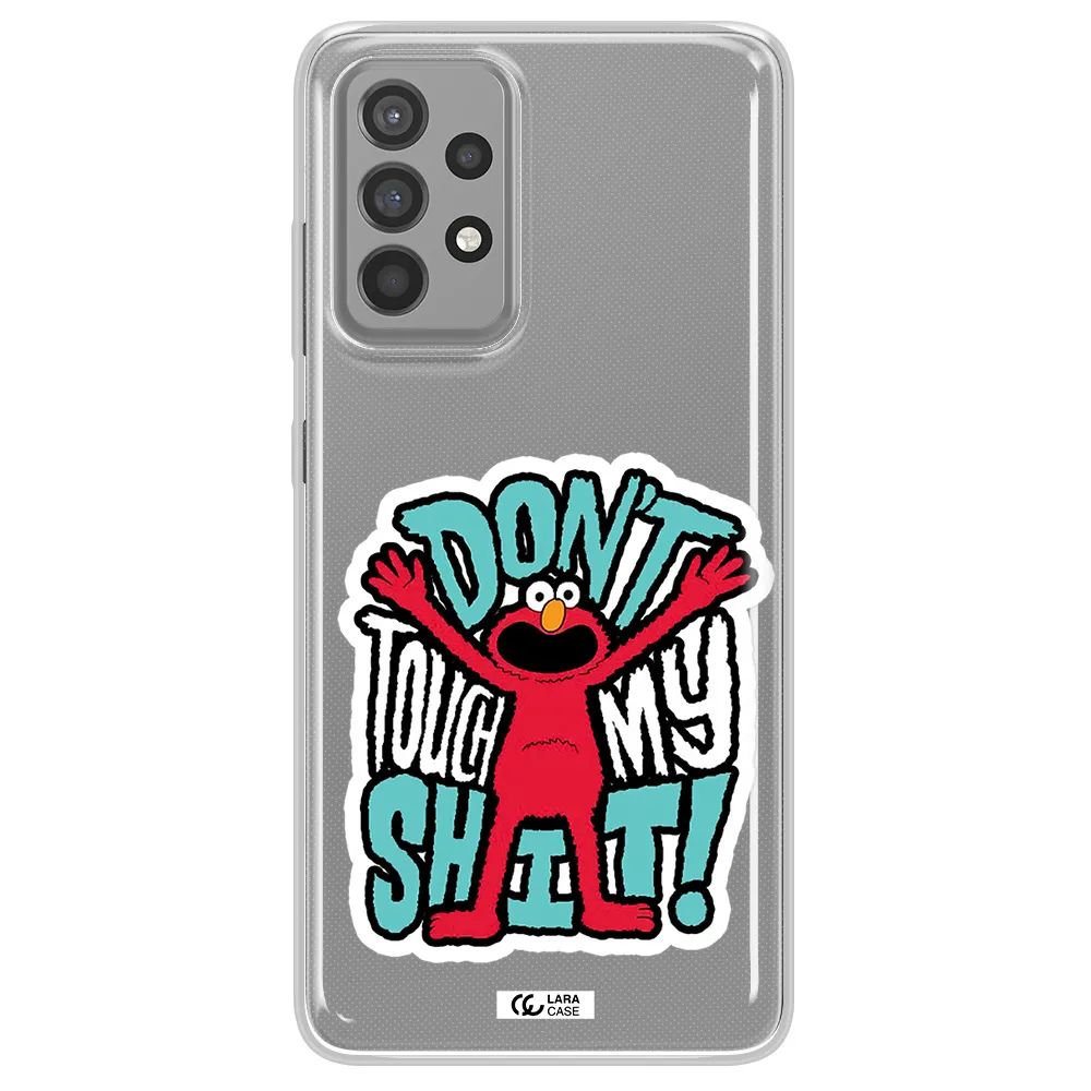 A Cartoon Character With Arms Up Samsung A52 Clear Tpu Case