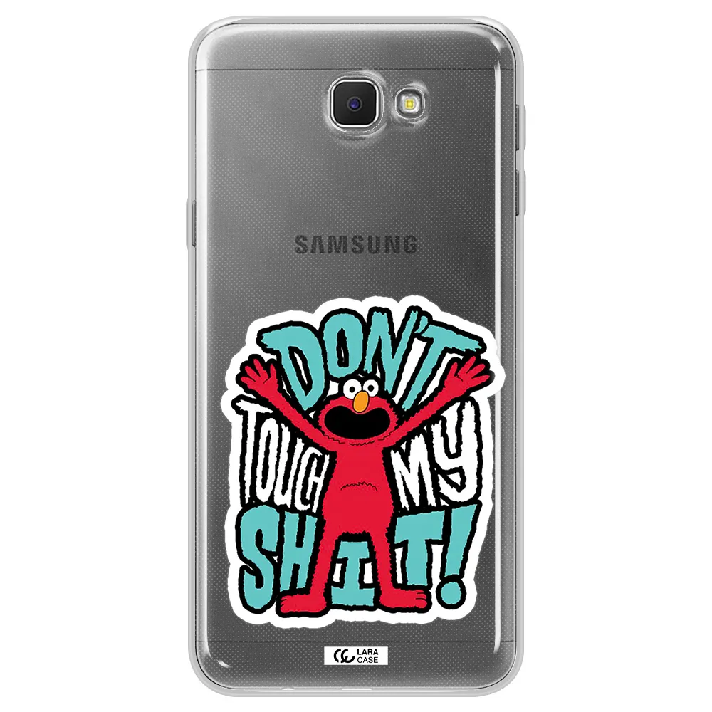 A Cartoon Character With Arms Up Samsung J5 Prime Clear Tpu Case