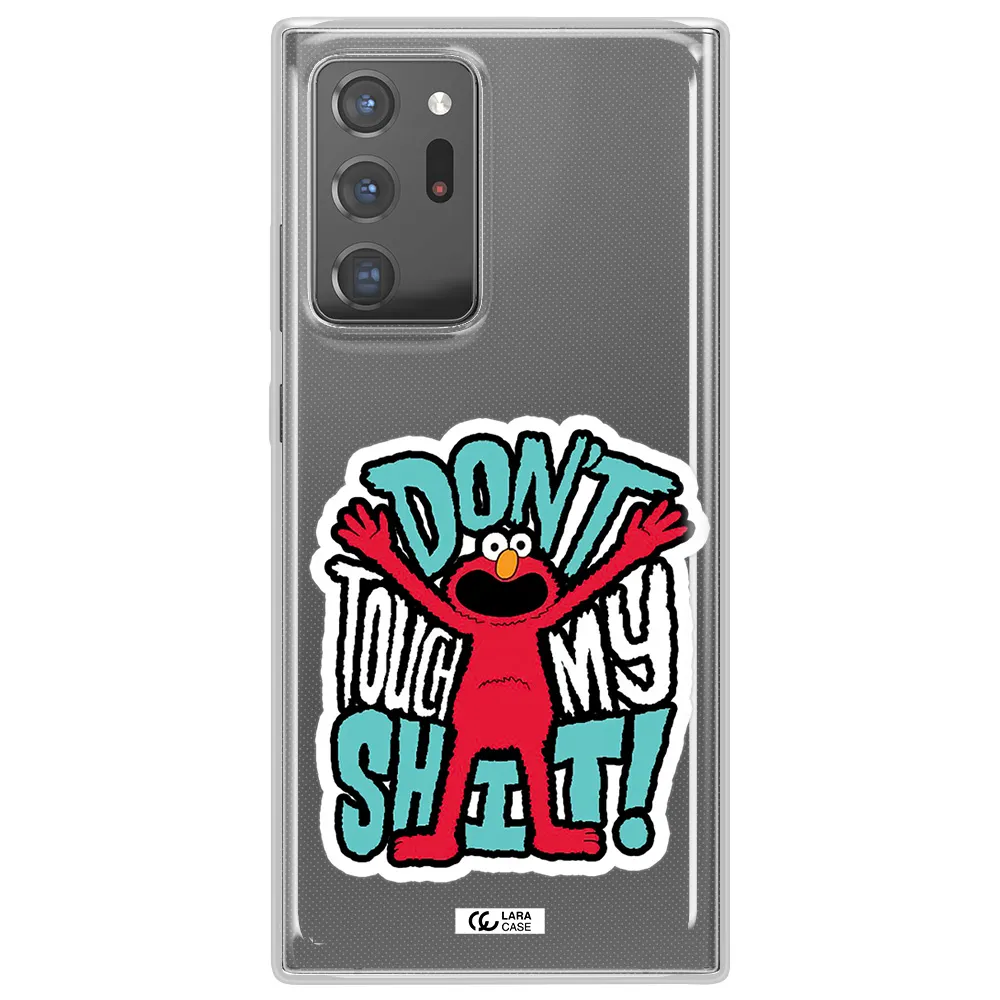 A Cartoon Character With Arms Up Samsung Note 20 Ultra Clear Tpu Case