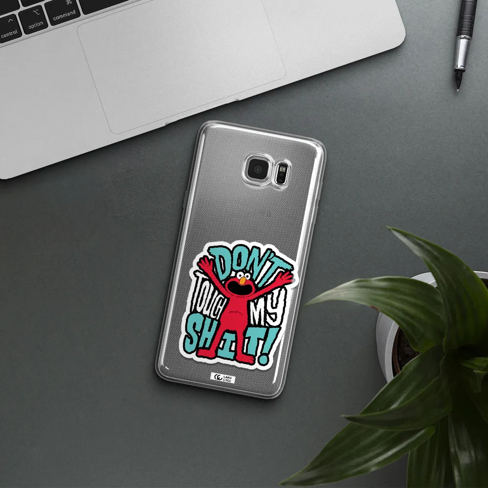 A Cartoon Character With Arms Up Samsung Note 5 Clear Tpu Case