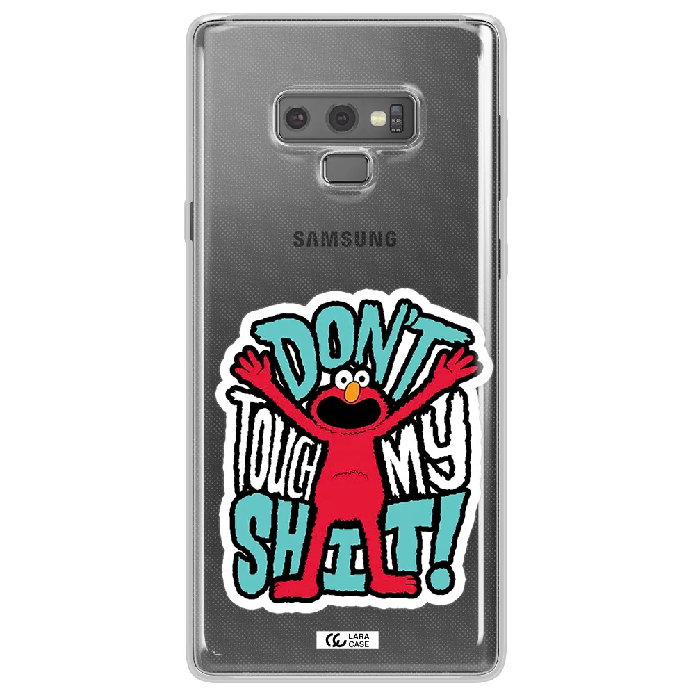 A Cartoon Character With Arms Up Samsung Note 9 Clear Tpu Case