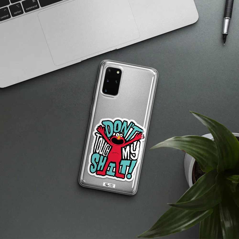 A Cartoon Character With Arms Up Samsung S 20 Plus Clear Tpu Case