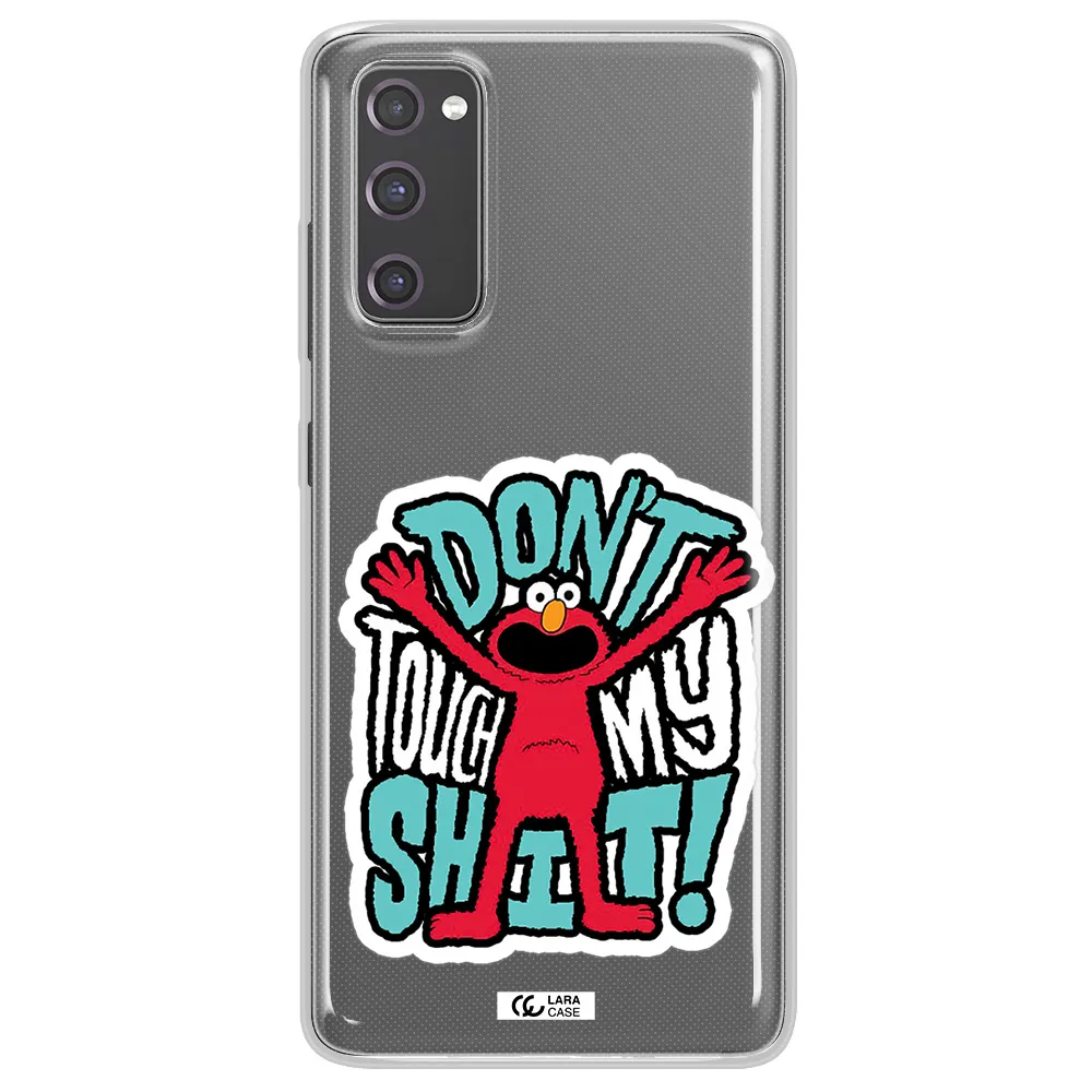 A Cartoon Character With Arms Up Samsung S20 Fe Clear Tpu Case