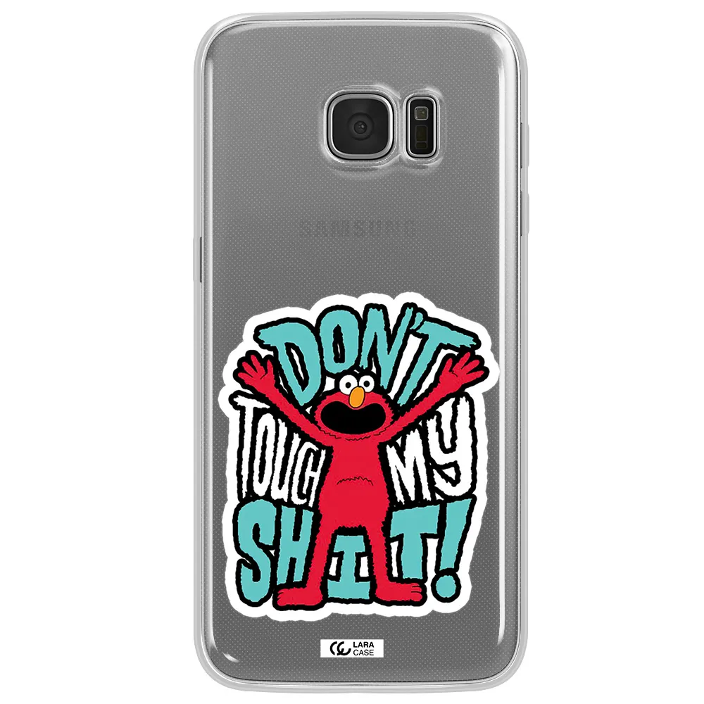 A Cartoon Character With Arms Up Samsung S7 Edge Clear Tpu Case