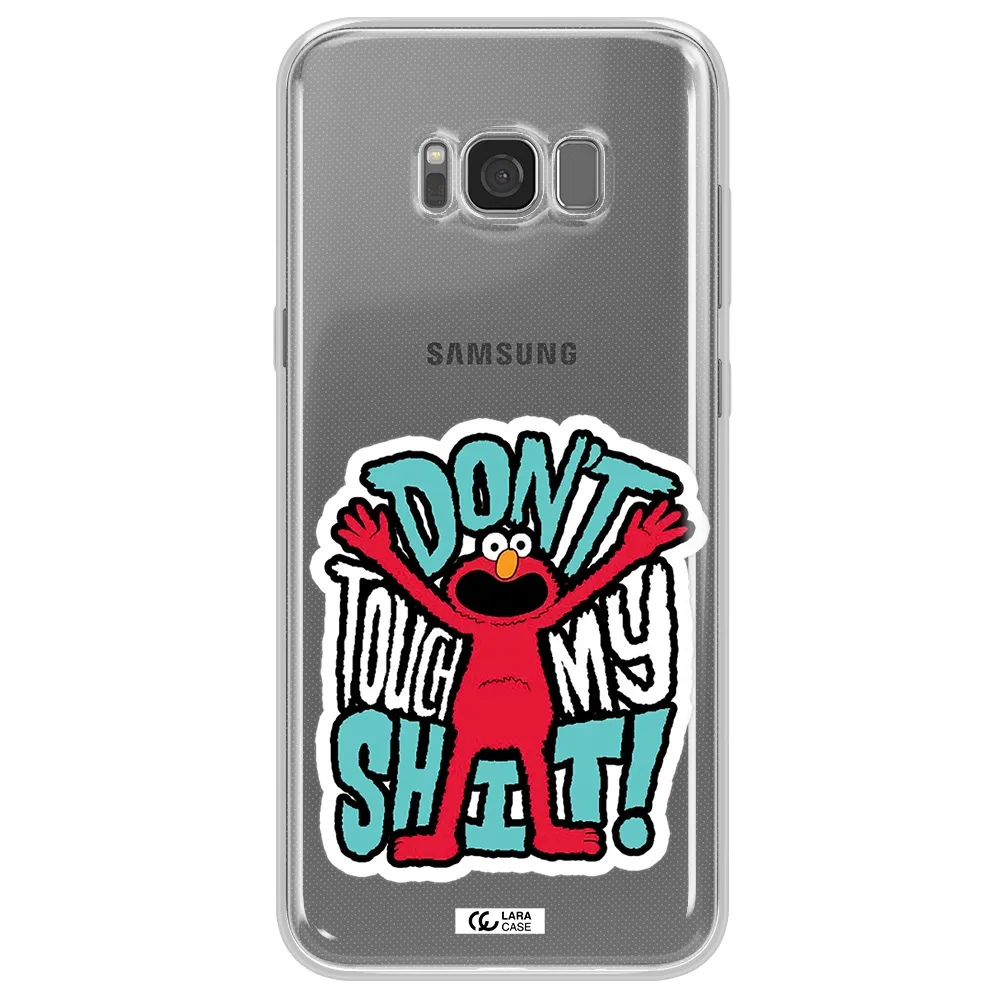 A Cartoon Character With Arms Up Samsung S8 Clear Tpu Case