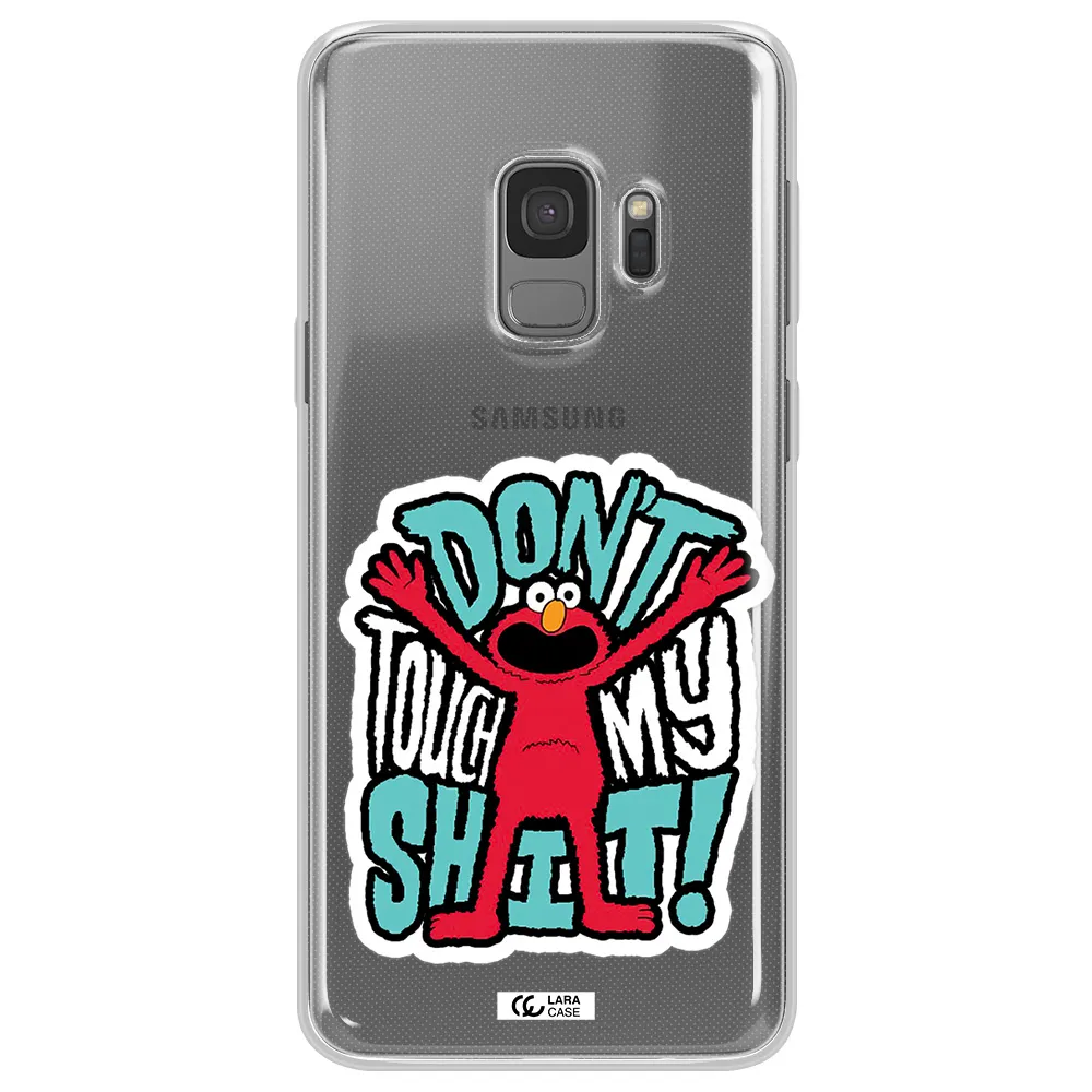 A Cartoon Character With Arms Up Samsung S9 Clear Tpu Case