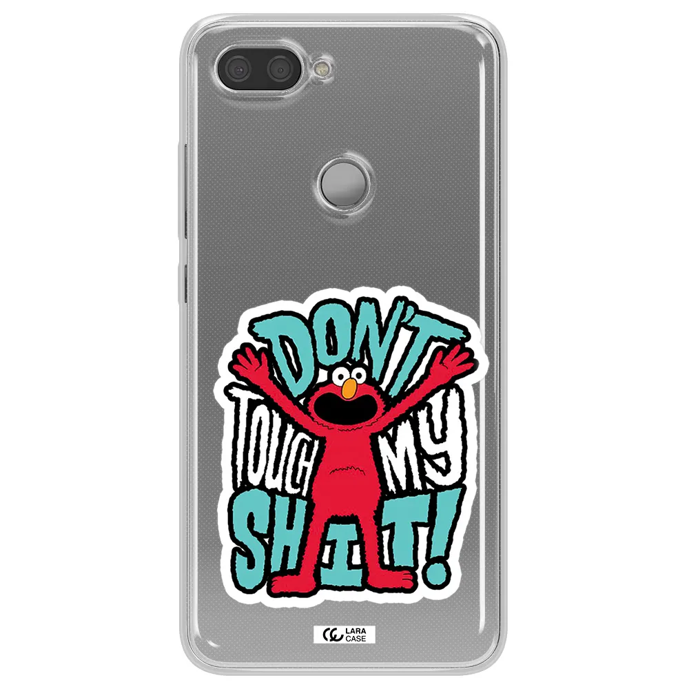 A Cartoon Character With Arms Up Xiaomi Mi 8 Lite Clear Tpu Case