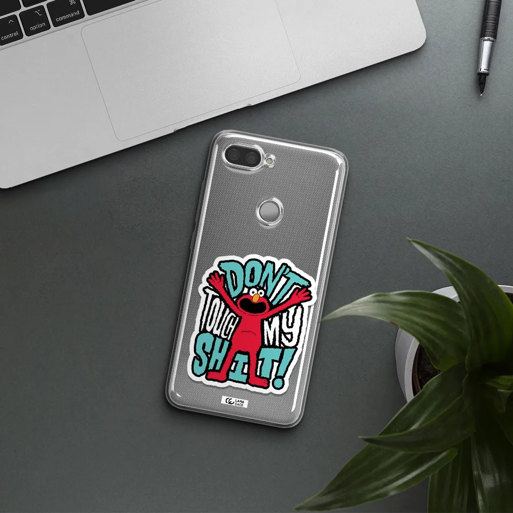 A Cartoon Character With Arms Up Xiaomi Mi 8 Lite Clear Tpu Case