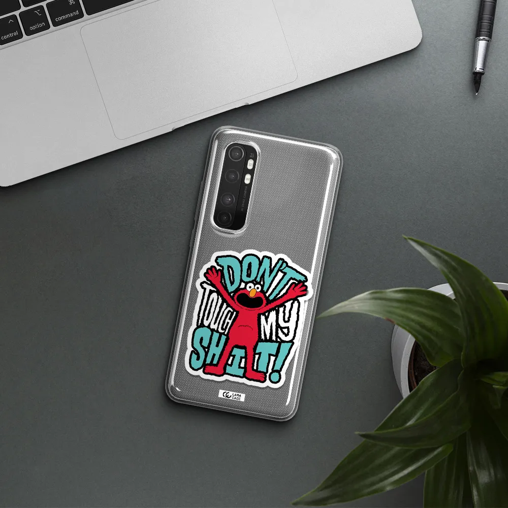 A Cartoon Character With Arms Up Xiaomi Mi Note 10 Lite Clear Tpu Case