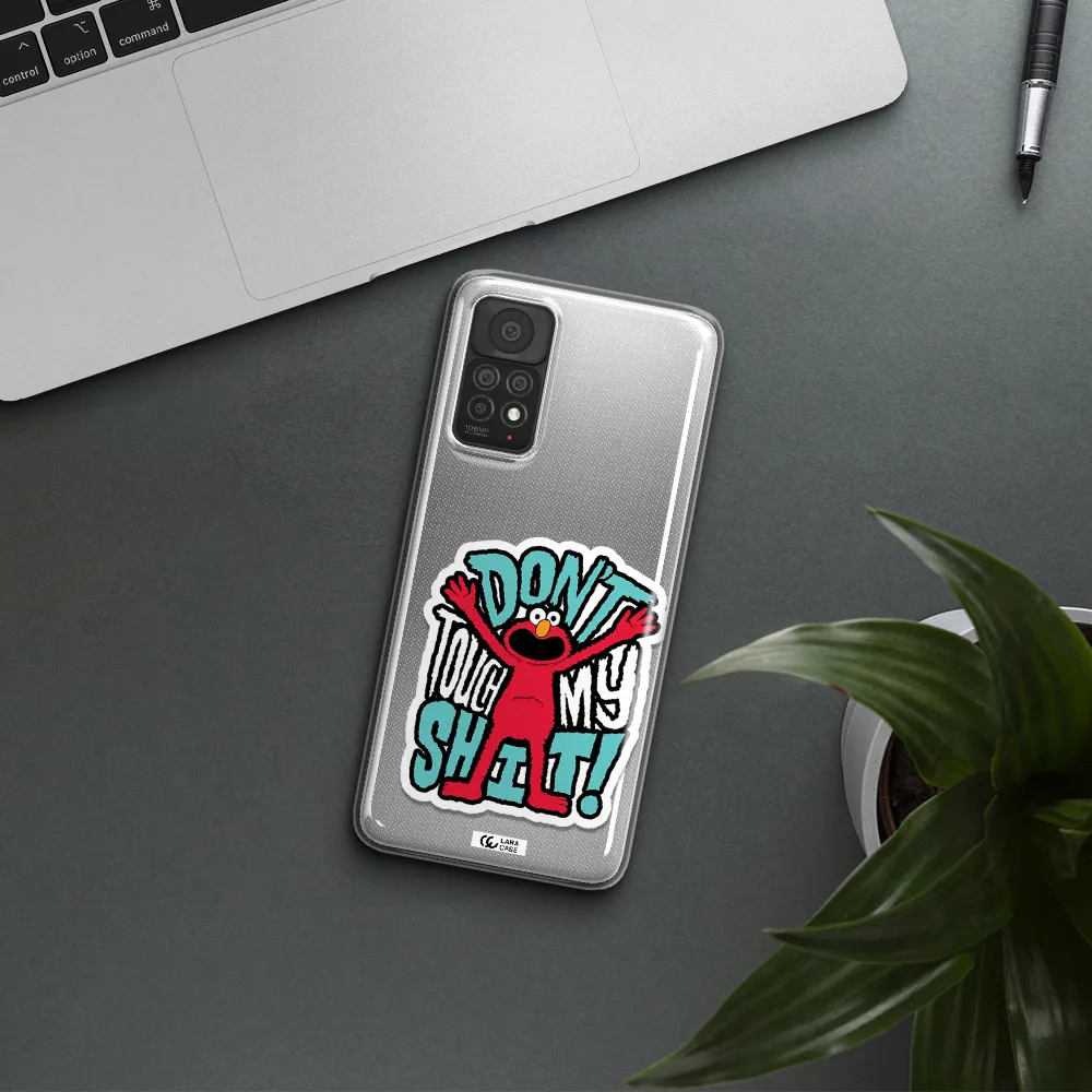 A Cartoon Character With Arms Up Xiaomi Note 11 Pro Clear Tpu Case