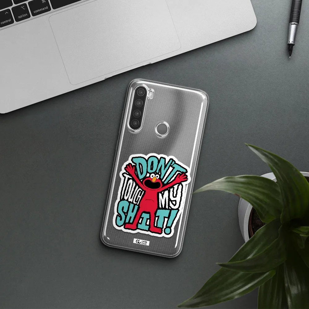 A Cartoon Character With Arms Up Xiaomi Note 8 Clear Tpu Case