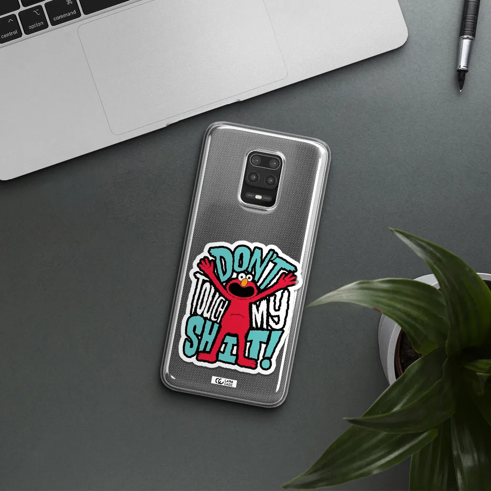 A Cartoon Character With Arms Up Xiaomi Note 9S Clear Tpu Case