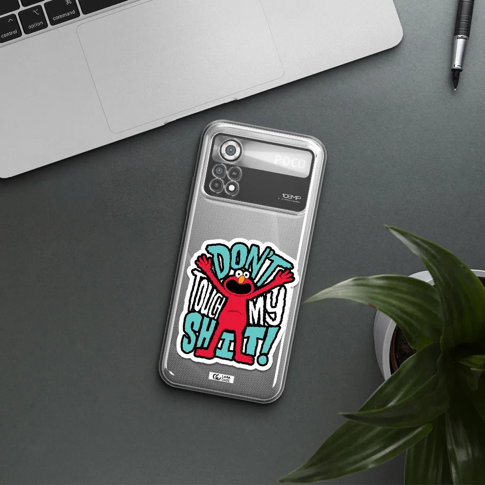 A Cartoon Character With Arms Up Xiaomi Poco X4 Pro Clear Tpu Case