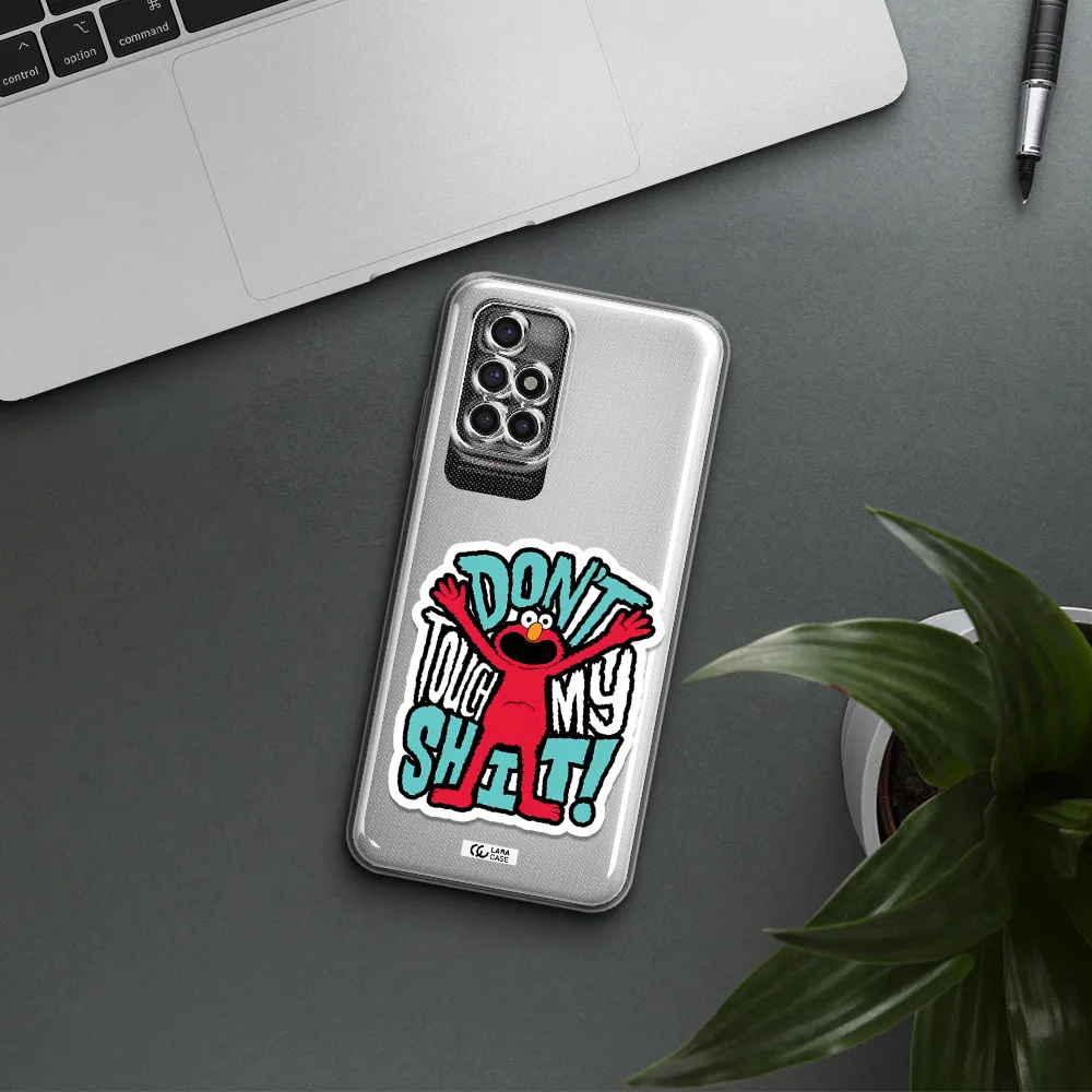 A Cartoon Character With Arms Up Xiaomi Redmi 10 Clear Tpu Case