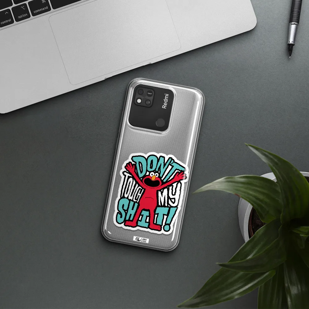 A Cartoon Character With Arms Up Xiaomi Redmi 10A Clear Tpu Case