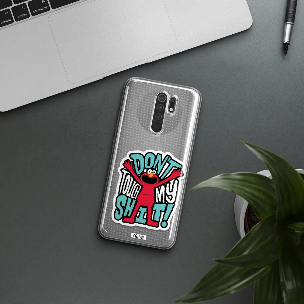 A Cartoon Character With Arms Up Xiaomi Redmi 9 Clear Tpu Case