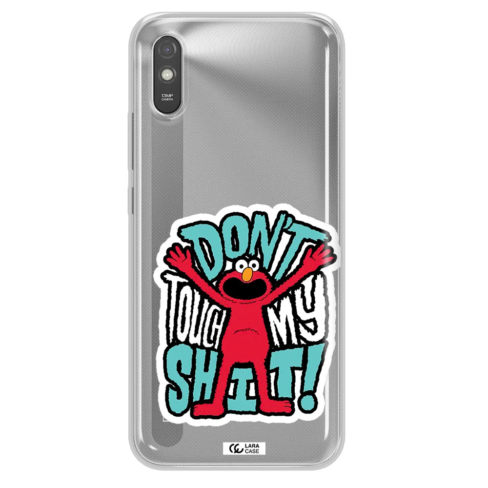 A Cartoon Character With Arms Up Xiaomi Redmi 9A Clear Tpu Case