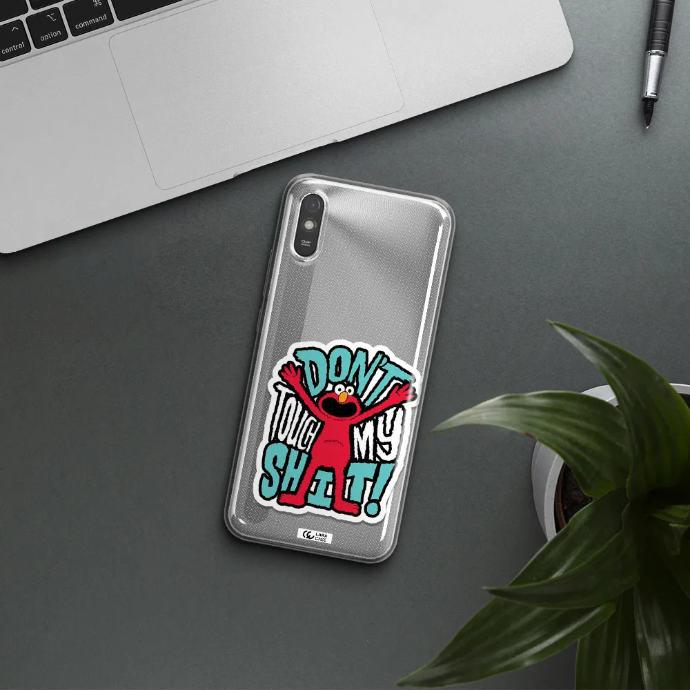 A Cartoon Character With Arms Up Xiaomi Redmi 9A Clear Tpu Case