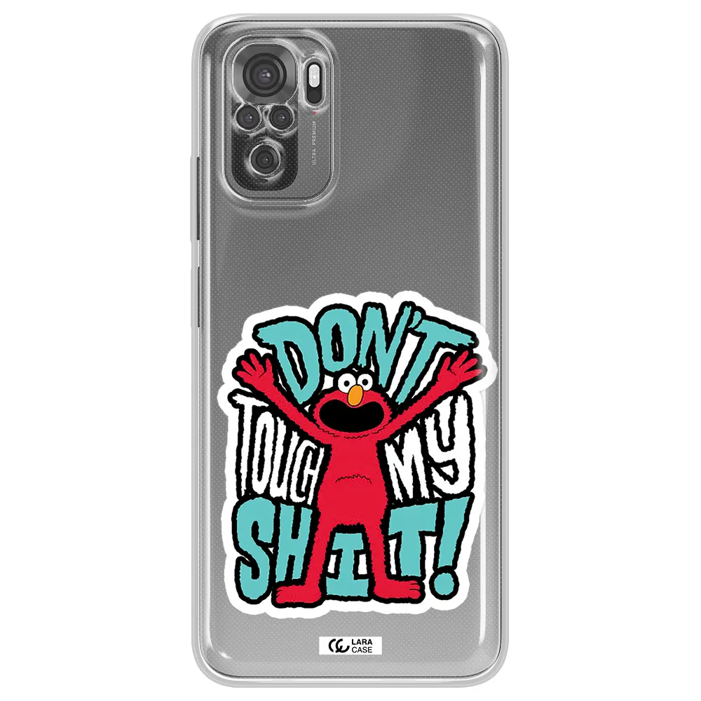 A Cartoon Character With Arms Up Xiaomi Redmi Note 10S Clear Tpu Case