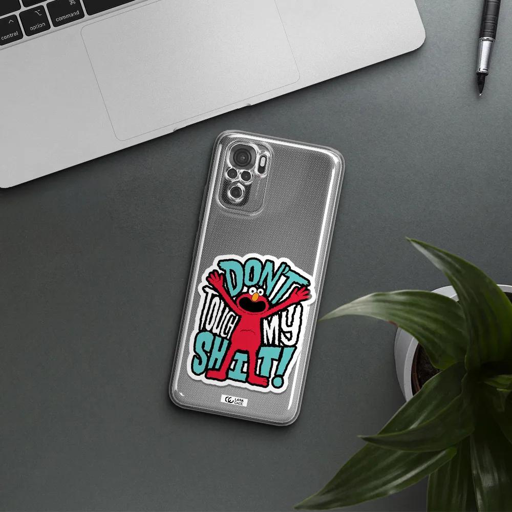 A Cartoon Character With Arms Up Xiaomi Redmi Note 10S Clear Tpu Case