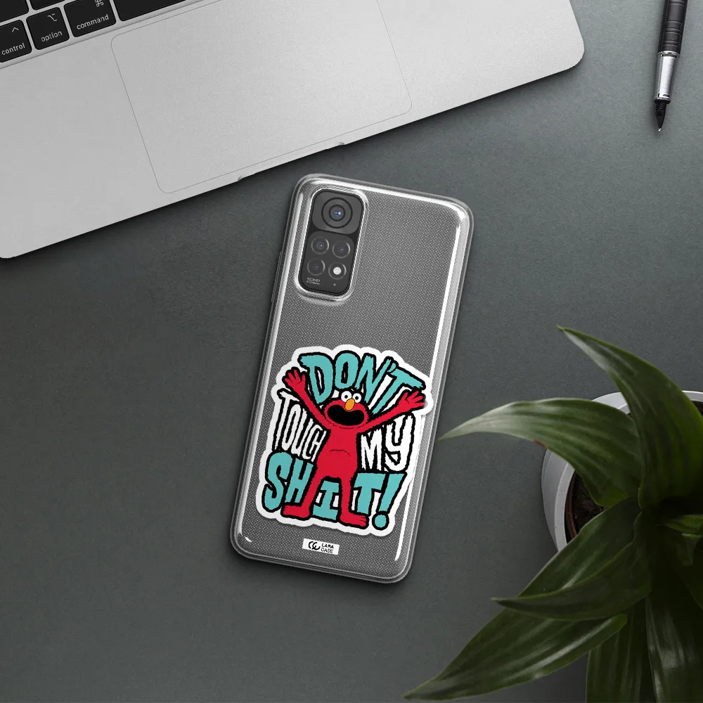 A Cartoon Character With Arms Up Xiaomi Redmi Note 11 Clear Tpu Case