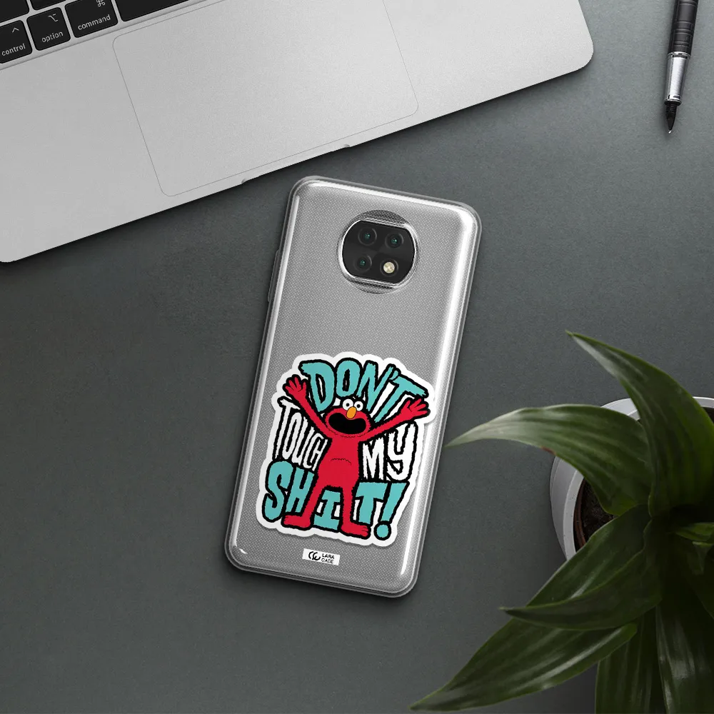 A Cartoon Character With Arms Up Xiaomi Redmi Note 9T Clear Tpu Case