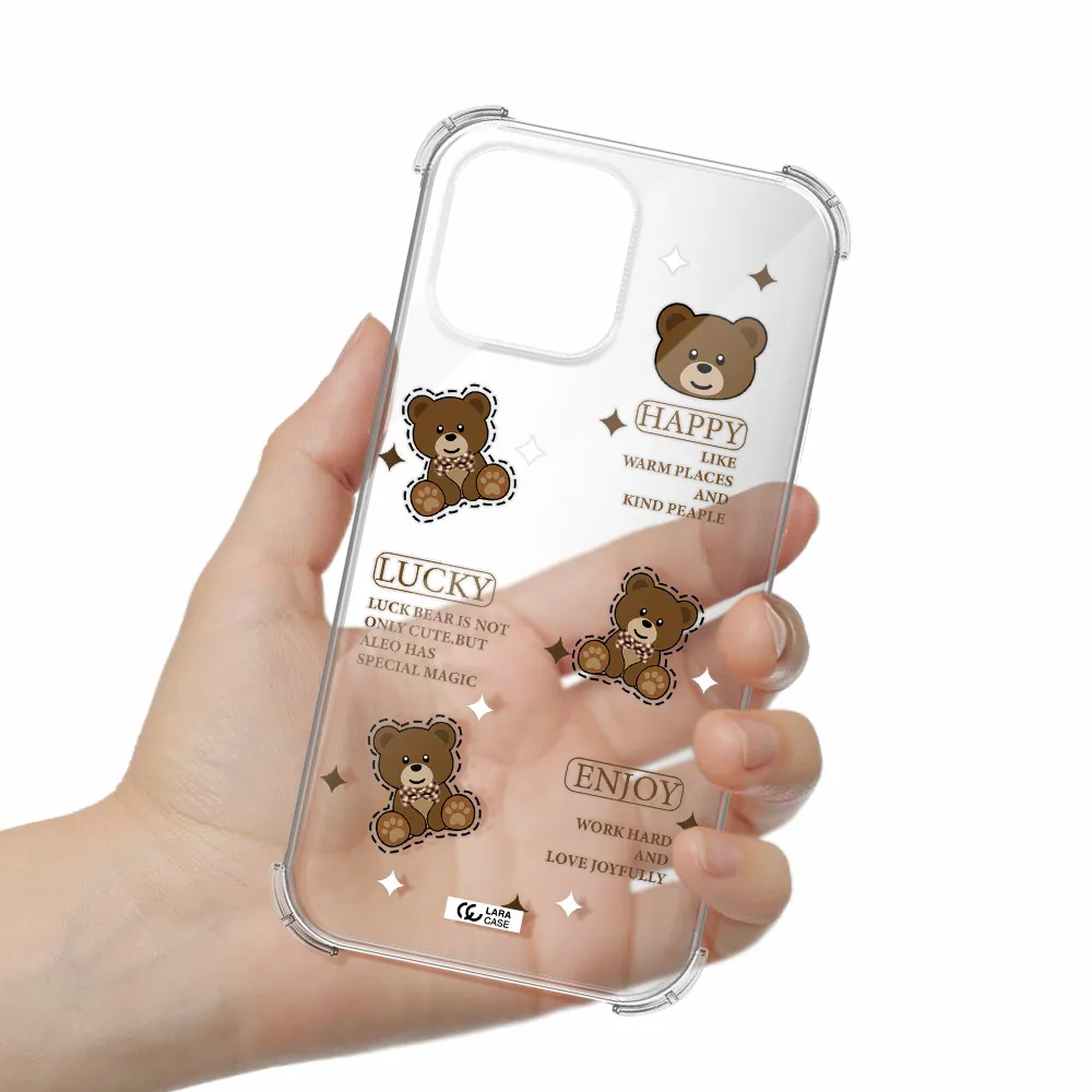 a collection of teddy bears Apple iPhone 13 Pro Clear PC Case