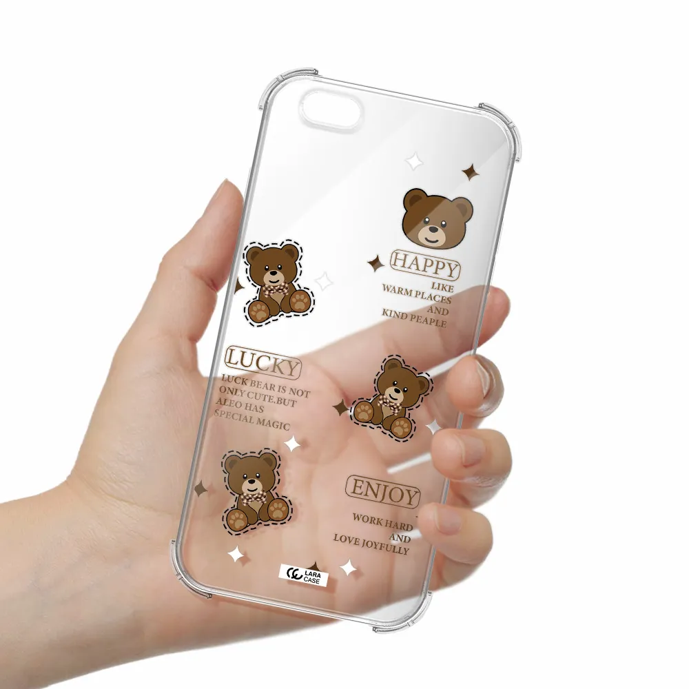 a collection of teddy bears Apple iPhone 6S Clear PC Case