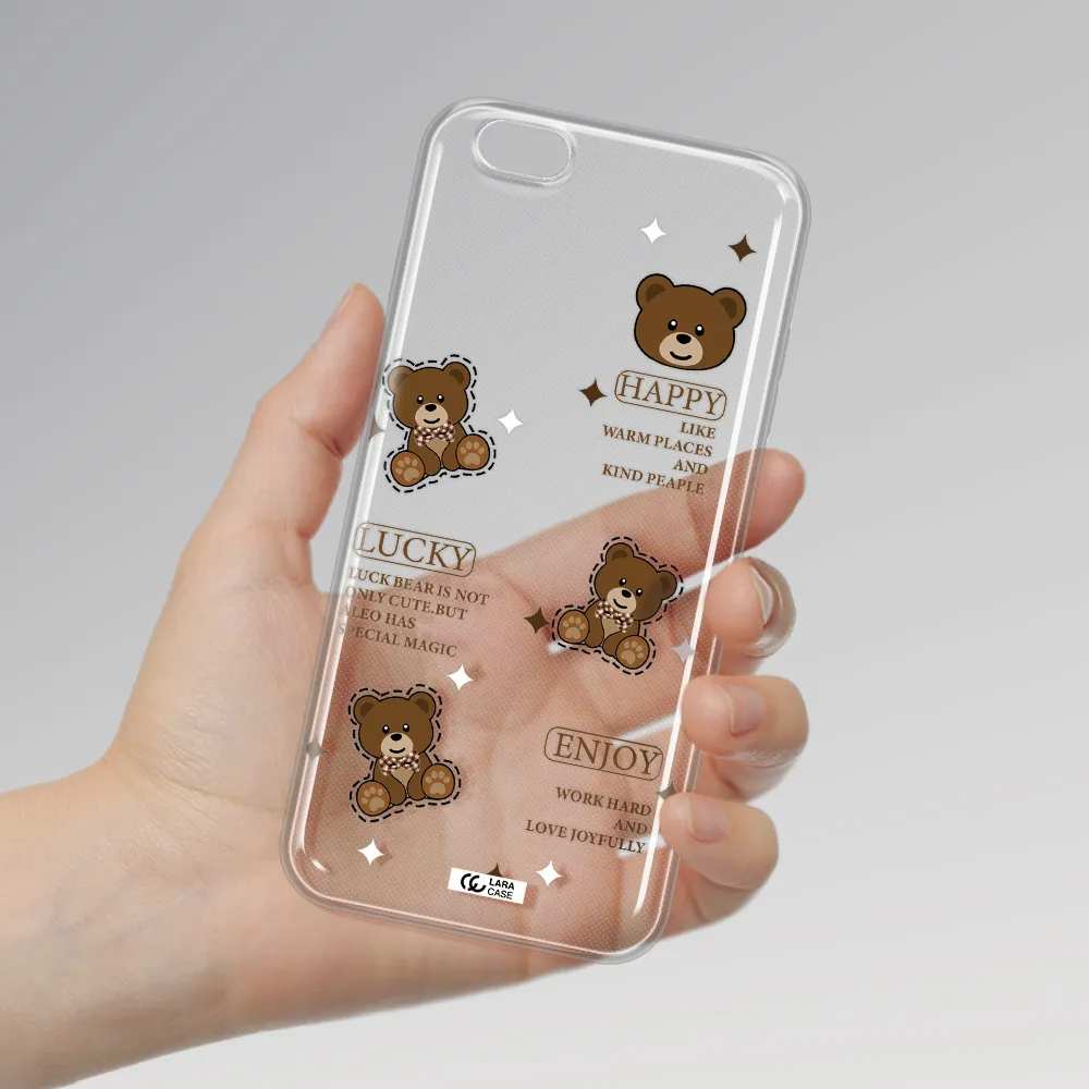 A Collection Of Teddy Bears Apple Iphone 6S Clear Tpu Case