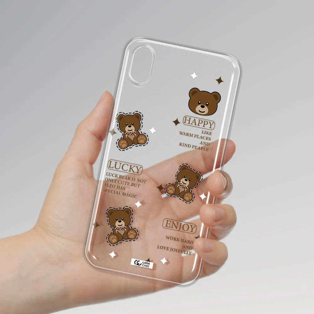 A Collection Of Teddy Bears Apple Iphone Xr Clear Tpu Case