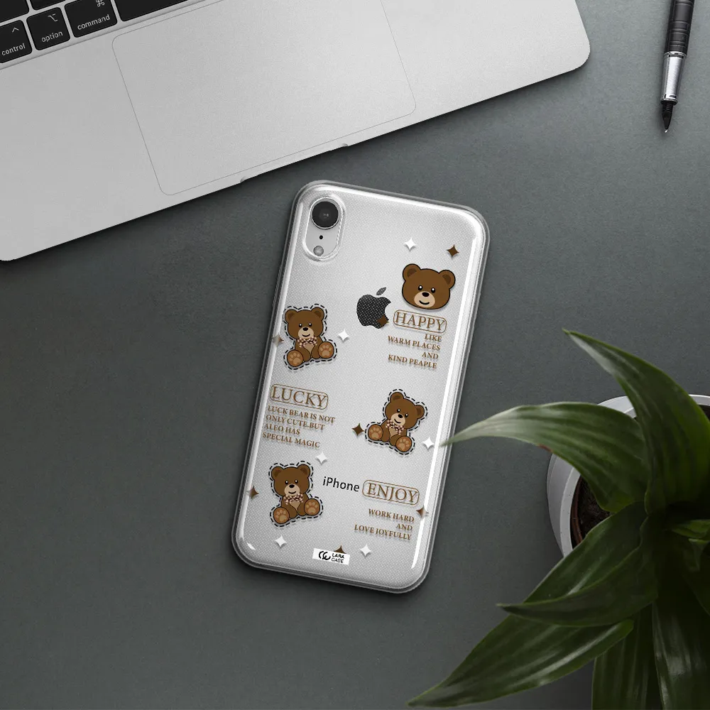A Collection Of Teddy Bears Apple Iphone Xr Clear Tpu Case