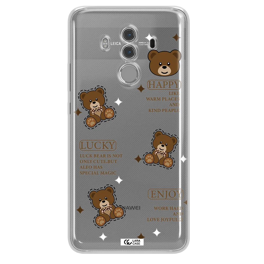 A Collection Of Teddy Bears Huawei Mate 10 Pro Clear Tpu Case