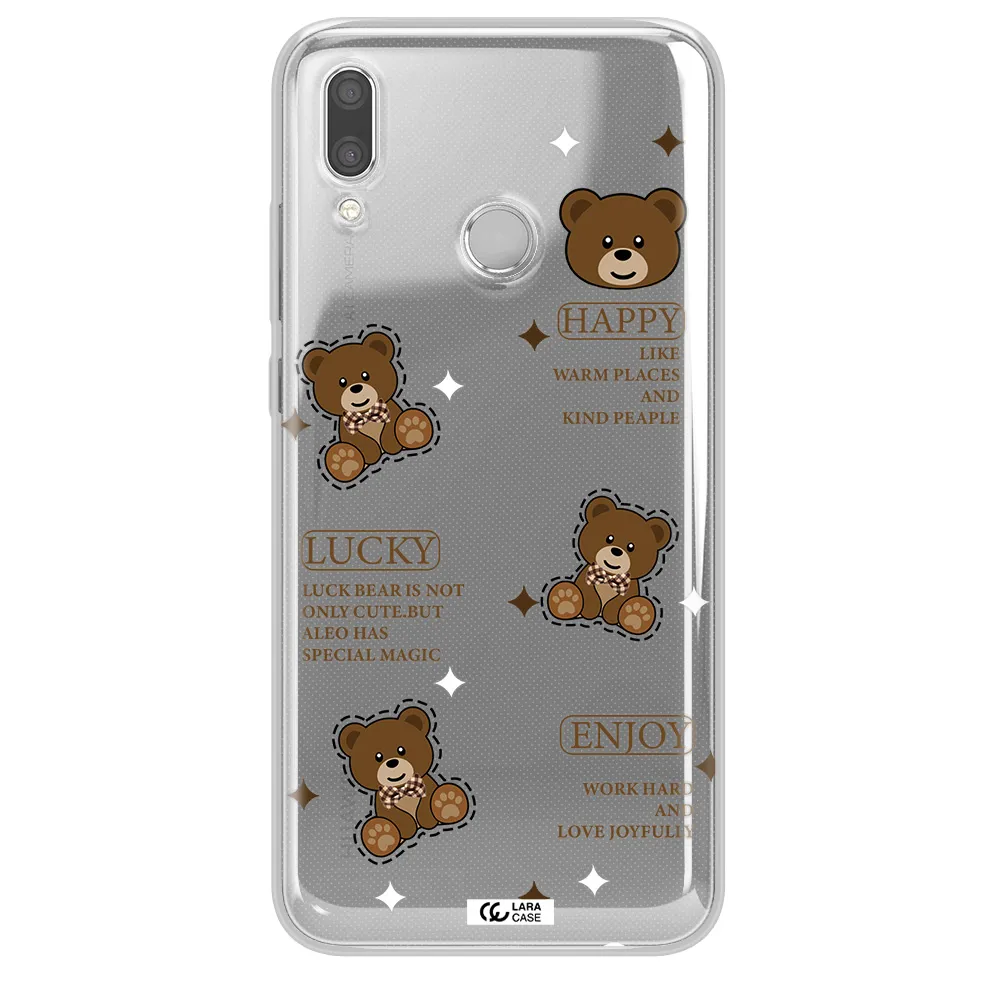 A Collection Of Teddy Bears Huawei P Smart 2019 Clear Tpu Case
