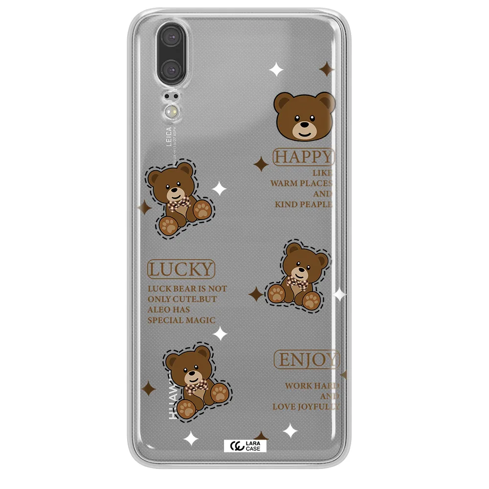 A Collection Of Teddy Bears Huawei P20 Clear Tpu Case