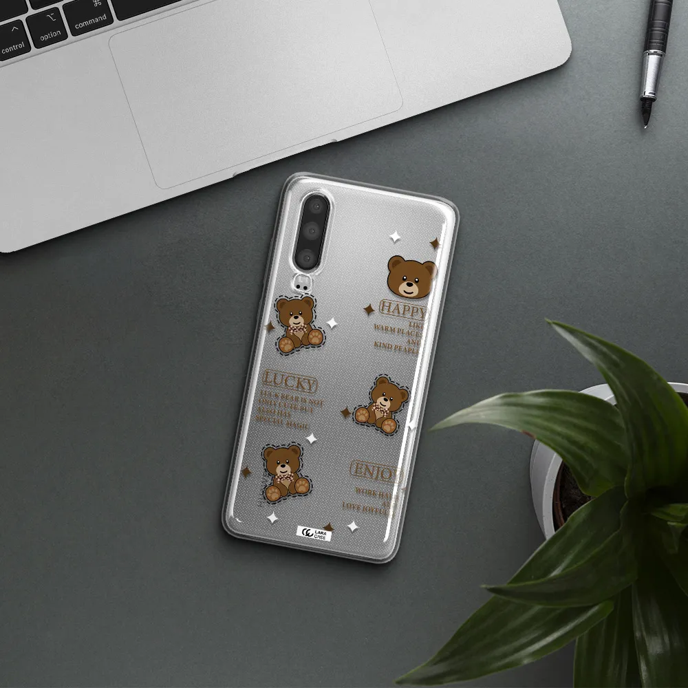 A Collection Of Teddy Bears Huawei P30 Clear Tpu Case