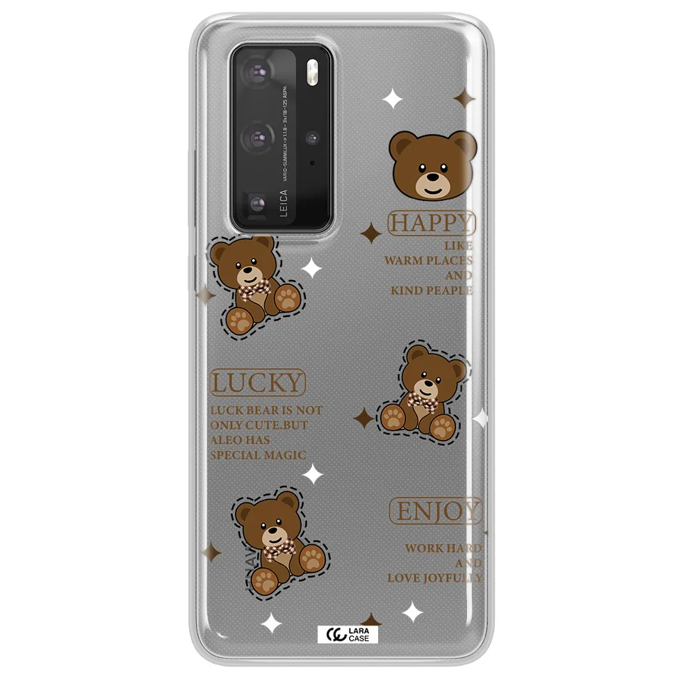 A Collection Of Teddy Bears Huawei P40 Pro Clear Tpu Case