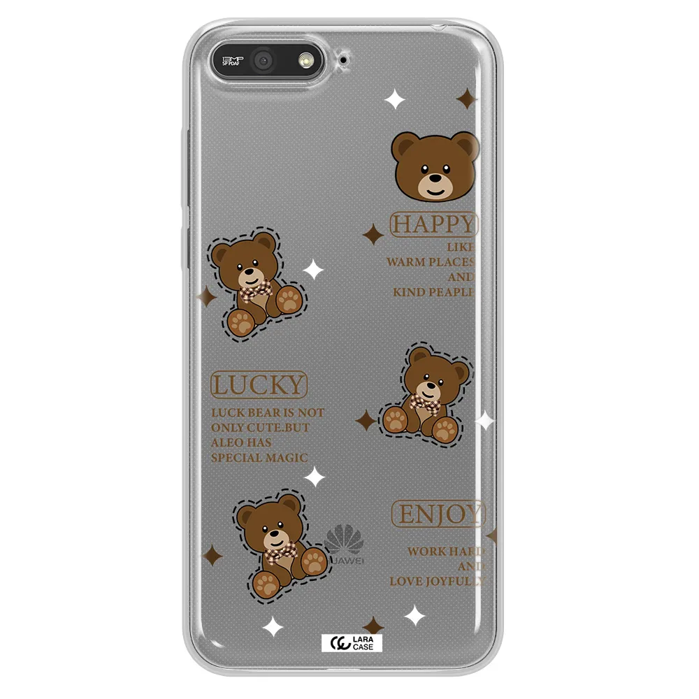 A Collection Of Teddy Bears Huawei Y6 2018 Clear Tpu Case
