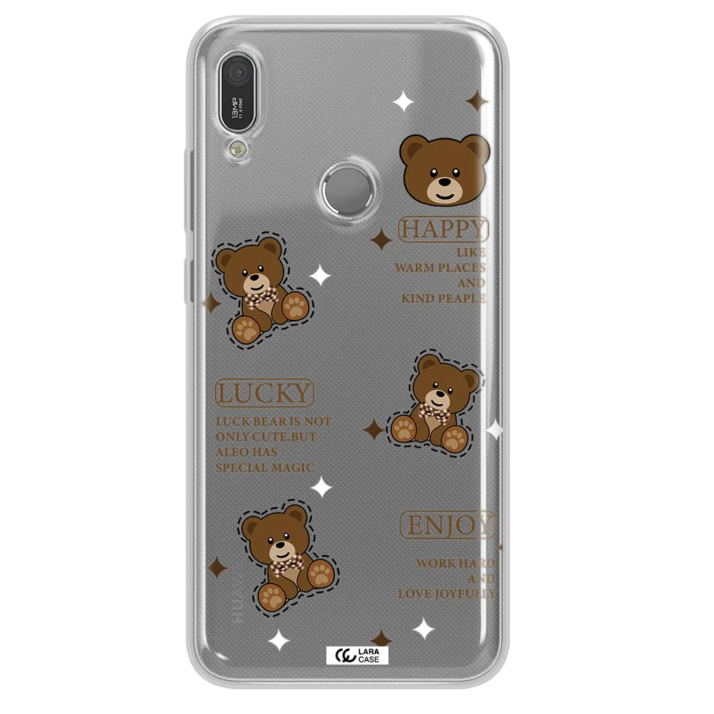 A Collection Of Teddy Bears Huawei Y6 2019 Clear Tpu Case