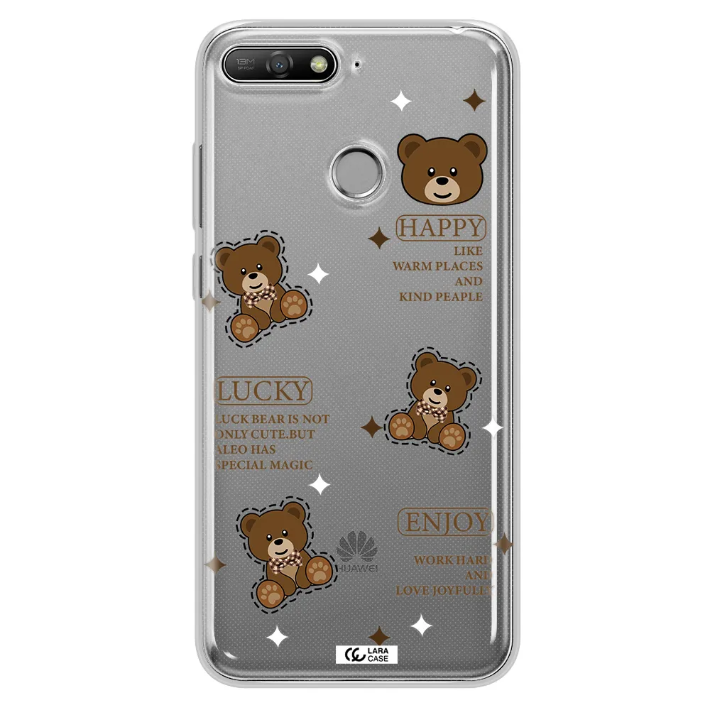 A Collection Of Teddy Bears Huawei Y6 Prime 2018 Clear Tpu Case