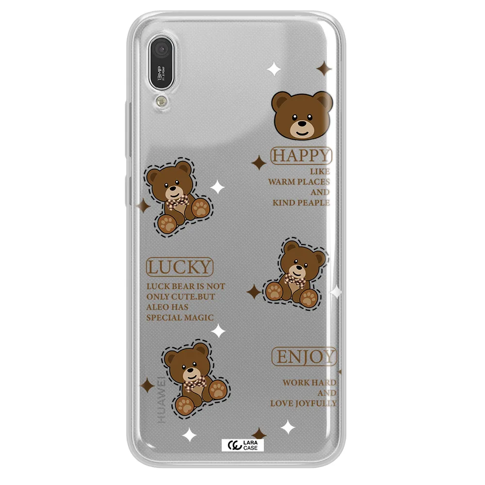 A Collection Of Teddy Bears Huawei Y6 Pro 2019 Clear Tpu Case