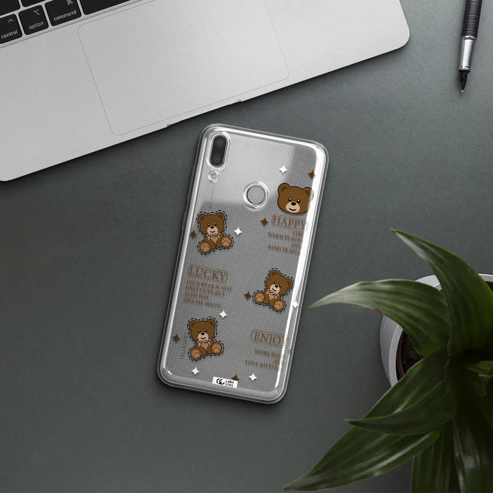 A Collection Of Teddy Bears Huawei Y7 2019 Clear Tpu Case